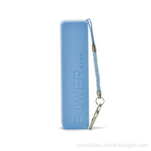 Promotional gift lipstick design mobile power bank with 2600mAh battery capacity